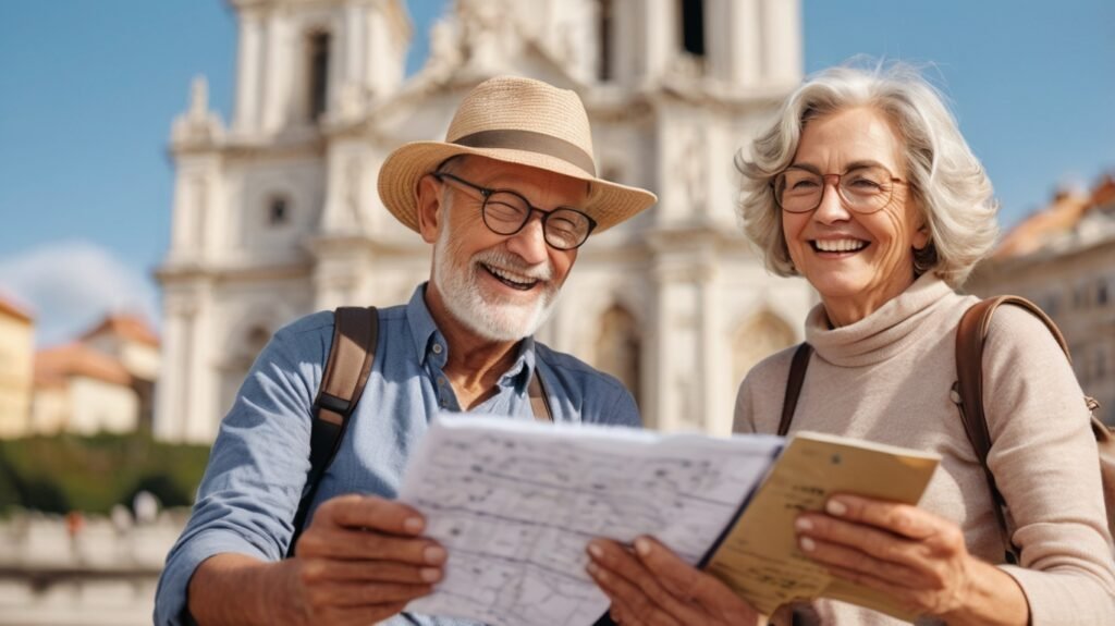 Leonardo_Vision_XL_An_elderly_couple_joyfully_exploring_a_beau_0